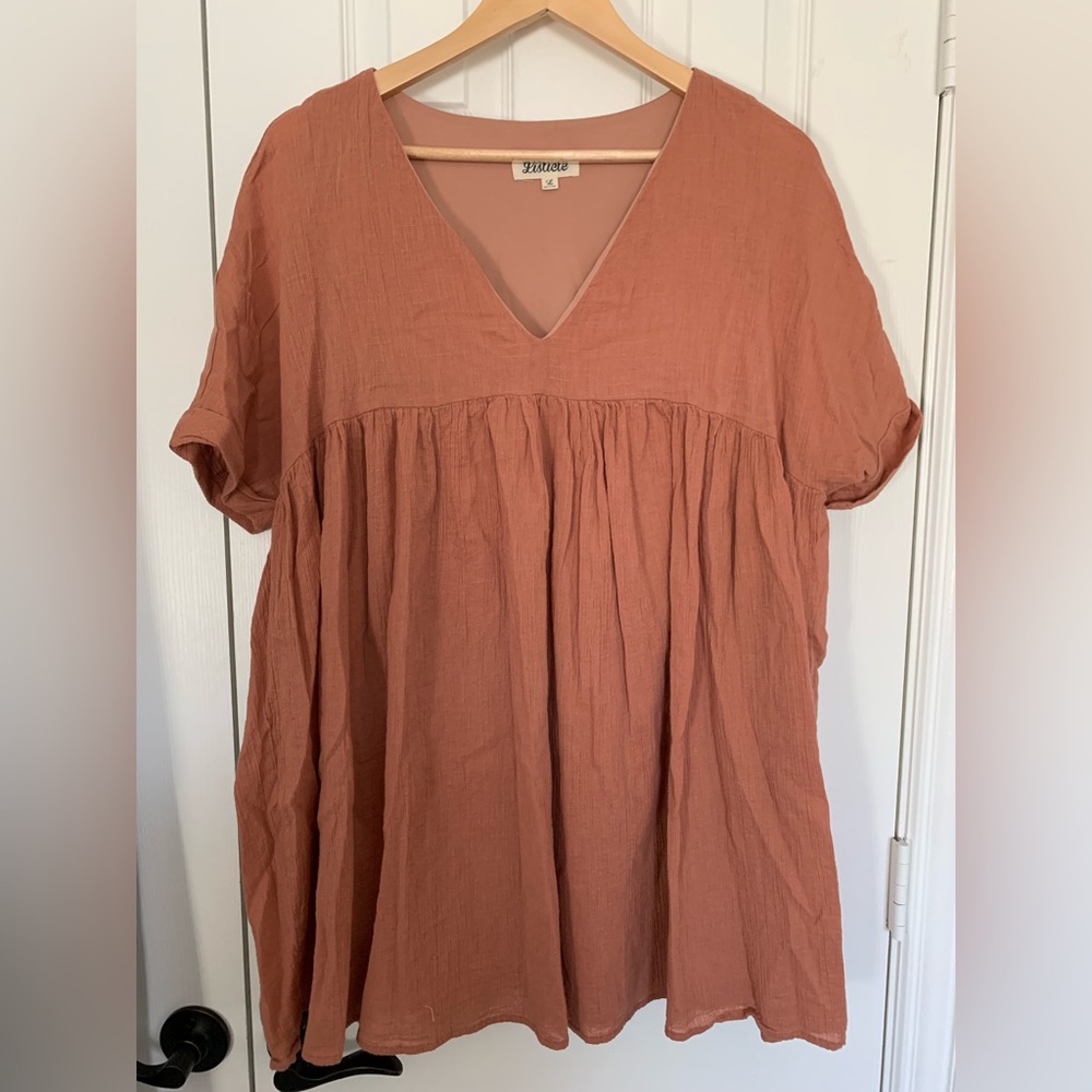 Listical Shirt Dress Size L